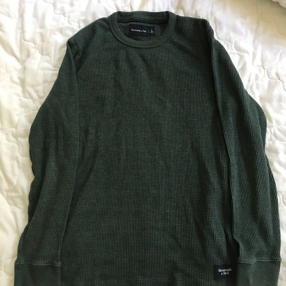 Abercrombie boys thermal long sleeve T-shirt size 13/14